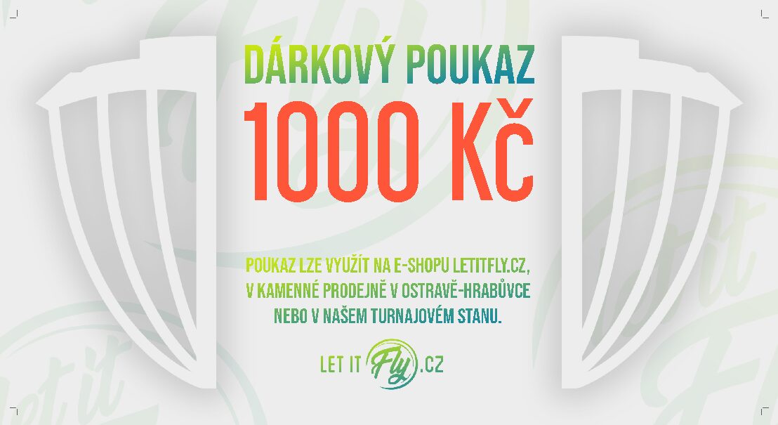 Dárkový poukaz na 1000 Kč