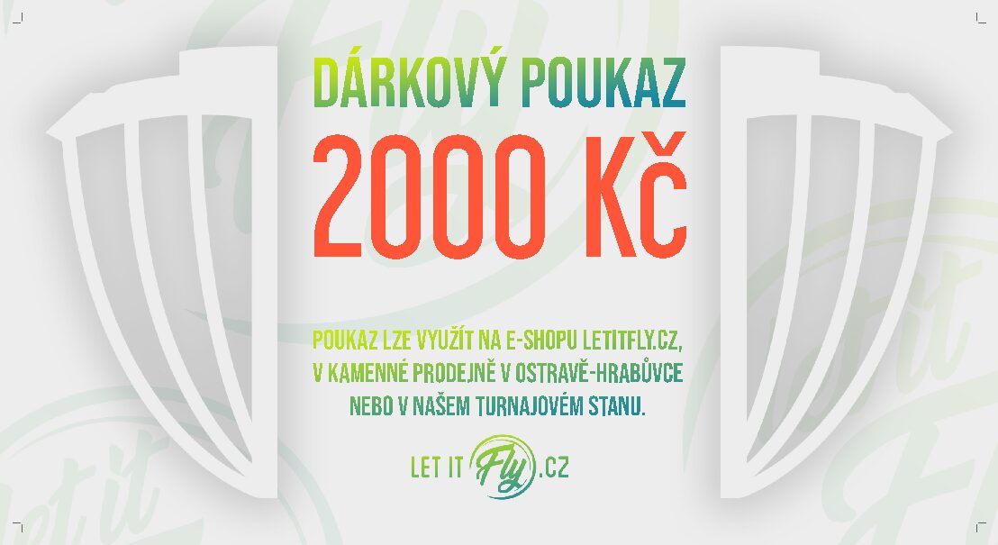 Dárkový poukaz na 2000 Kč