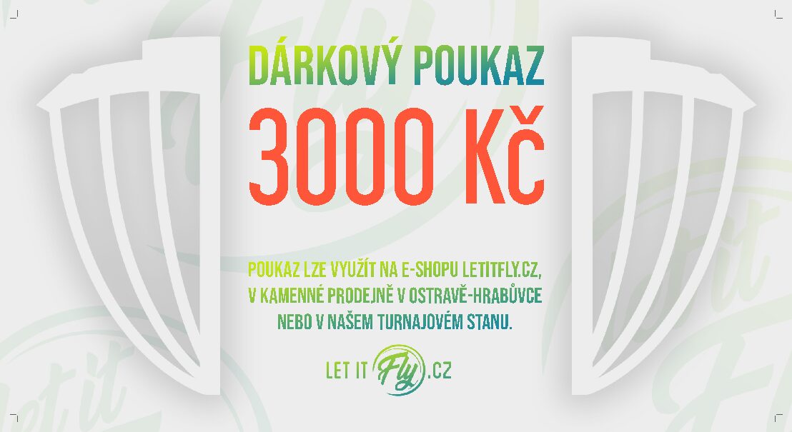 Dárkový poukaz na 3000 Kč