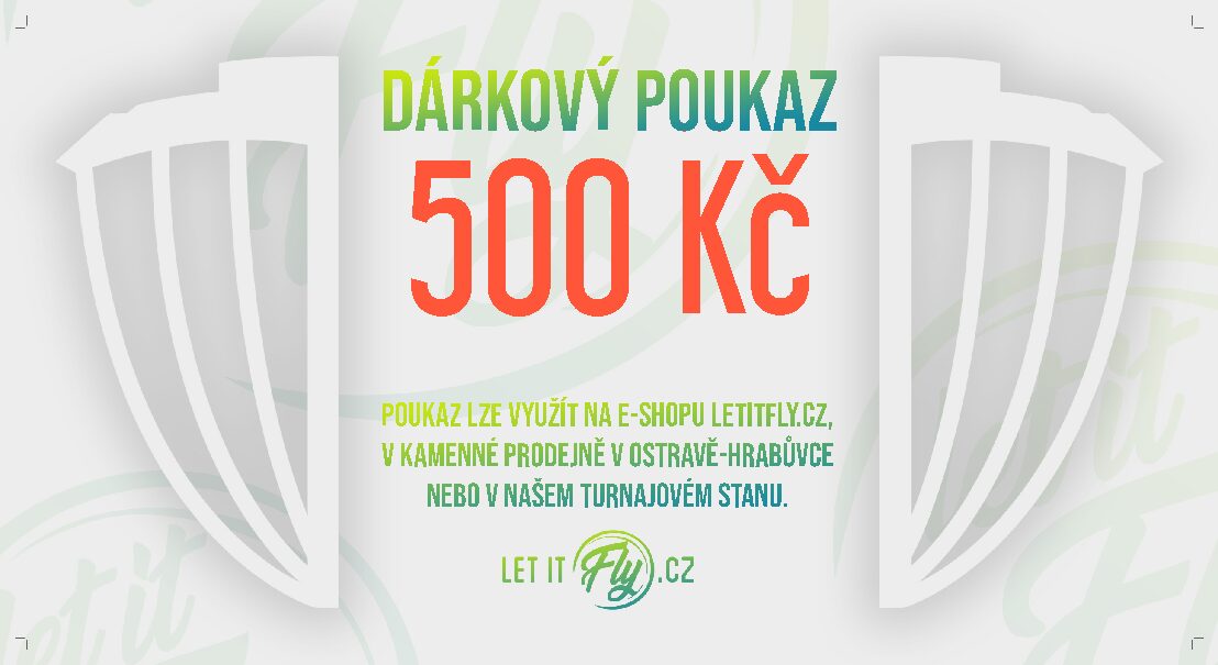 Dárkový poukaz na 500 Kč